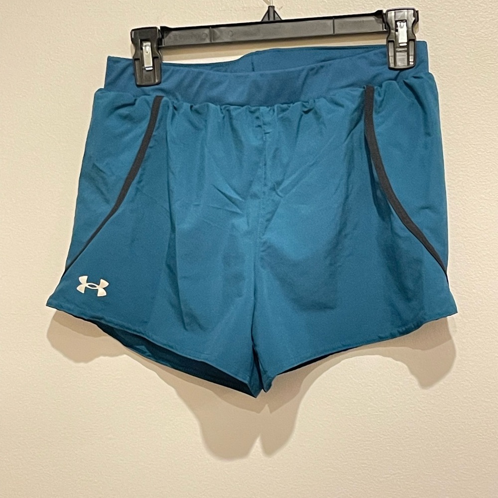 Under Armour Women's Teal Athletic Shorts